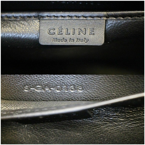 CELINE Nano Luggage Calfskin Leather Crossbody Bag - Picture 7 of 8
